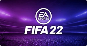 fifa 22 voetbal game logo