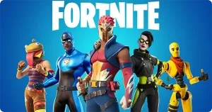 fortnite personages in kleurrijke stijl